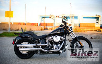 2013 Harley-Davidson Softail Blackline Dark Custom photo